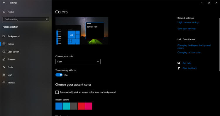 How To Enable Windows 10 Dark Mode Desktop