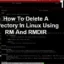 Difference On How To Delete A Directory In Linux Using RM And RMDIR